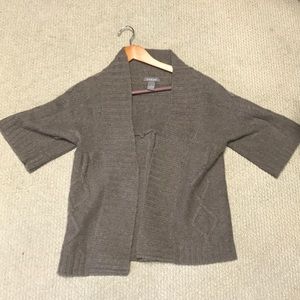 Kenar cardigan style brown sweater